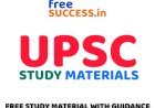 Free IAS Study Materials –UPSC Prelims and Mains - FreeSuccess.in
