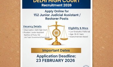 [23 Feb] Delhi High Court Recruitment 2026 – 152 JJA / Restorer Posts