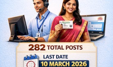 [10 March] CSC e-Gov Services Indian Aadhaar Supervisor/Operator Recruitment 2026 (282 Posts)