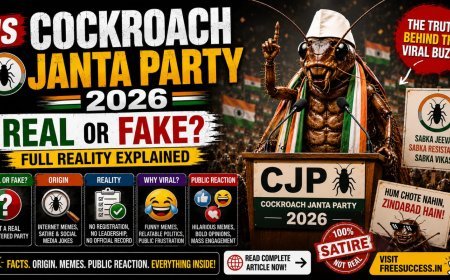 Is Cockroach Janta Party Real or Fake? Full Reality Explained (2026)