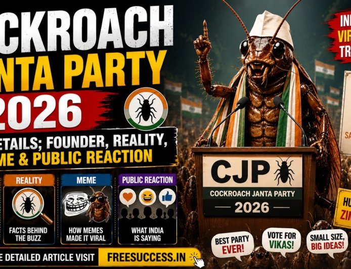 Cockroach Janta Party 2026 Full Details: Founder, Reality, Meme & Public Reaction