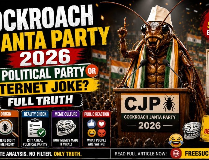 Cockroach Janta Party 2026: Real Political Party or Internet Joke? Full Truth