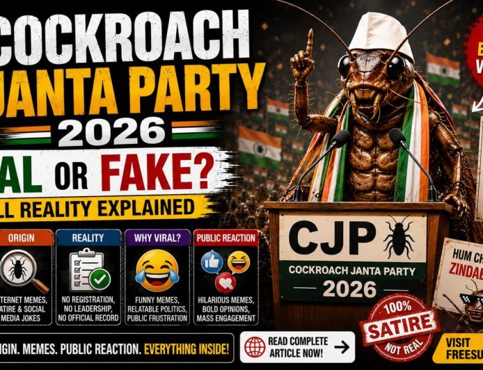 Is Cockroach Janta Party Real or Fake? Full Reality Explained (2026)