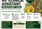 WII AITE Technical Assistant Recruitment 2026 : 50 Technical Assistant Posts