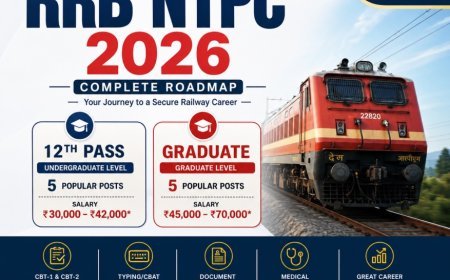 RRB NTPC 2026 Complete Roadmap (12th & Graduate) | Eligibility, Syllabus, Exam Pattern & Strategy