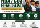 NDA CDS 2027 Study Plan | Daywise Topper Preparation Guide