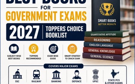 Best Books for Government Exams 2027 📚 | Toppers Choice Booklist for SSC, Railway, Banking, UPSC & Defence