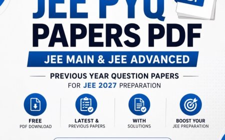 JEE PYQ Papers PDF Free Download 2027 – JEE Main & Advanced Previous Year Papers