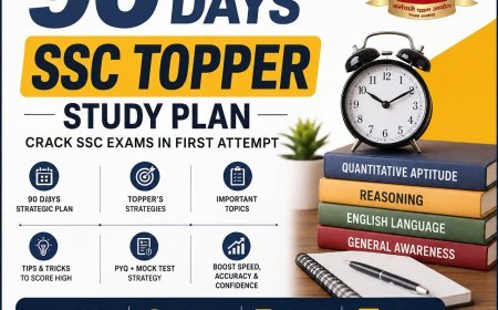 90 Days SSC Topper Study Plan 2026: Crack SSC Exams in First Attempt