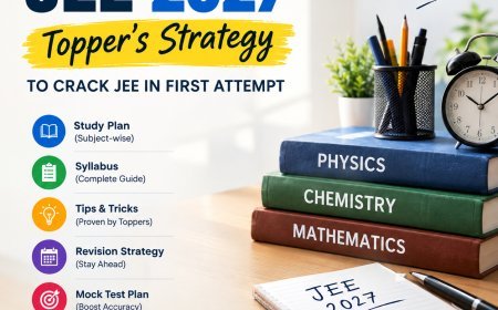 JEE 2027 Toppers Strategy to Crack JEE in First Attempt – Free PDF