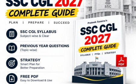 Prateek Saxena SSC CGL 2027 Guide PDF: Syllabus, PYQs & Strategy