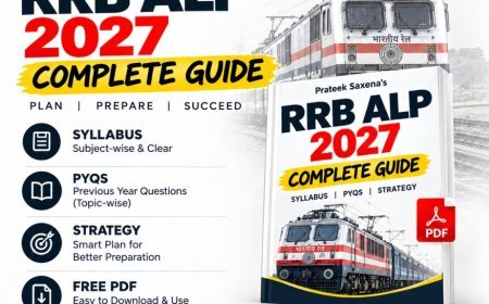 Prateek Saxena RRB ALP 2027 Guide PDF: Syllabus, PYQs & Strategy